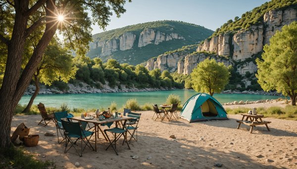 Camping proche de vallon-pont-d'arc